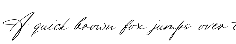 Preview of FONTSPRING DEMO - Luxurimo Script Regular font