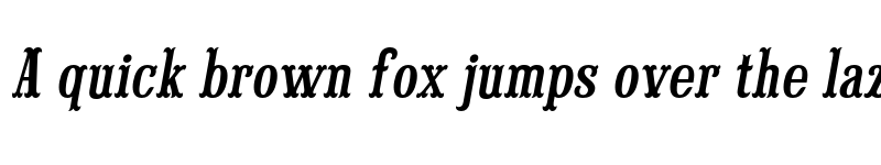 Preview of FONTSPRING DEMO - Lynchburg Italic font
