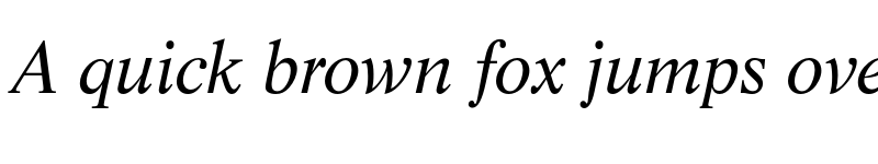 Preview of FONTSPRING DEMO - Lyon Italic font