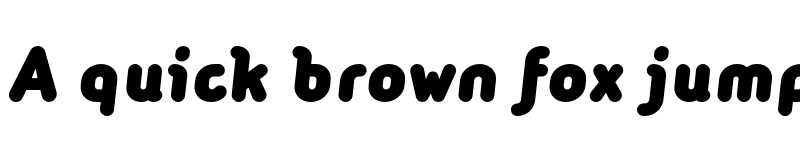 Preview of FONTSPRING DEMO - MacaroniSans-BlackItalic Regular font