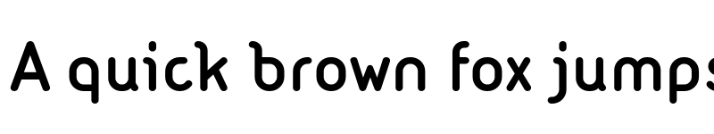 Preview of FONTSPRING DEMO - MacaroniSans-DemiBold Regular font