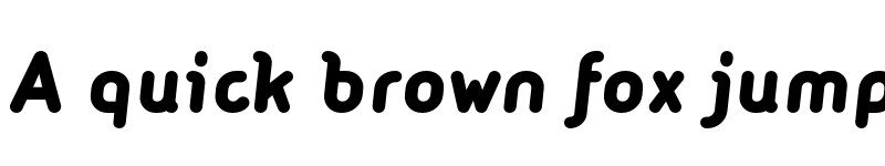 Preview of FONTSPRING DEMO - MacaroniSans-HeavyItalic Regular font