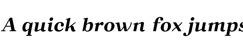 Preview of FONTSPRING DEMO - Macaw Bold Italic font