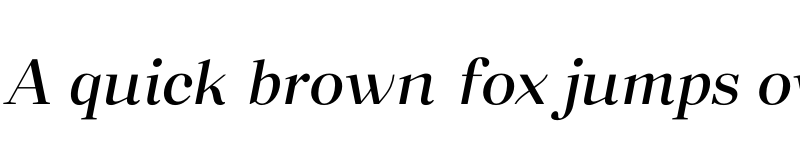 Preview of FONTSPRING DEMO - Macaw Italic font