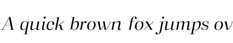 Preview of FONTSPRING DEMO - Macaw Light Italic font
