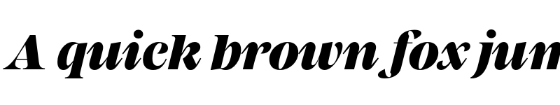 Preview of FONTSPRING DEMO - Mackay Black Italic font