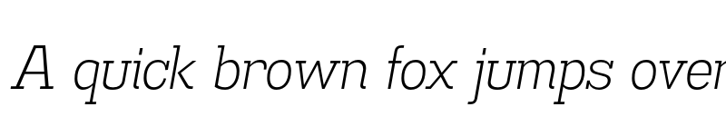 Preview of FONTSPRING DEMO - Madawaska Lt Italic font