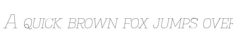 Preview of FONTSPRING DEMO - Madawaska Sc Ul Italic font