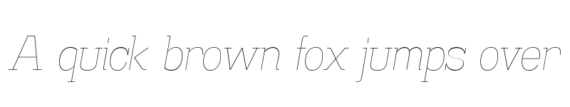 Preview of FONTSPRING DEMO - Madawaska Ul Italic font