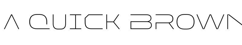 Preview of FONTSPRING DEMO - MADE Future X HEADER Thin font