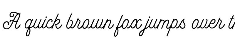 Preview of FONTSPRING DEMO - MADE GoodTime Script Regular font