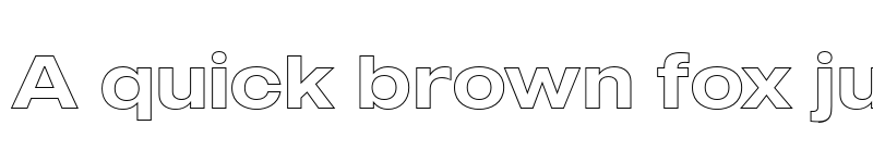 Preview of FONTSPRING DEMO - MADE Outer Sans Outline Medium font