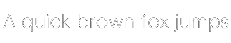 Preview of FONTSPRING DEMO - MADE TOMMY Outline Light font