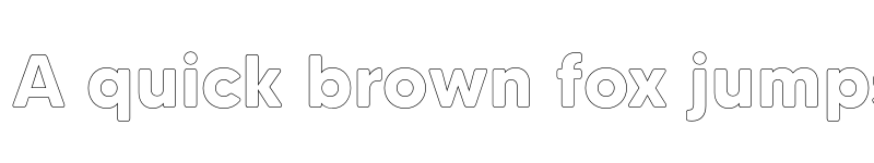 Preview of FONTSPRING DEMO - MADE Tommy Soft Outline Bold font