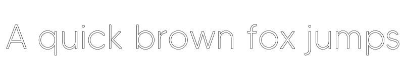 Preview of FONTSPRING DEMO - MADE Tommy Soft Outline Light font