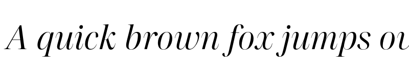 Preview of FONTSPRING DEMO - Madigan Italic font
