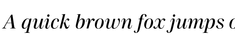 Preview of FONTSPRING DEMO - Madigan Text Medium Italic font