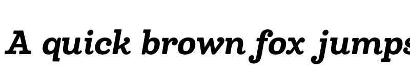 Preview of FONTSPRING DEMO - Madley Black Italic Regular font