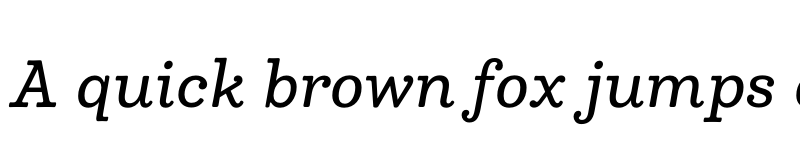 Preview of FONTSPRING DEMO - Madley Medium Italic Regular font