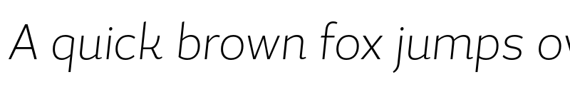 Preview of FONTSPRING DEMO - Magallanes Cond ExtraLight ExtraLight Italic font