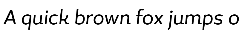 Preview of FONTSPRING DEMO - Magallanes Cond Italic font