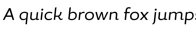 Preview of FONTSPRING DEMO - Magallanes Regular Italic font