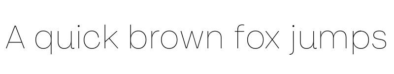 Preview of FONTSPRING DEMO - Magazine Grotesque Thin Regular font