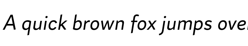 Preview of FONTSPRING DEMO - Magdelin Alt Text Italic font