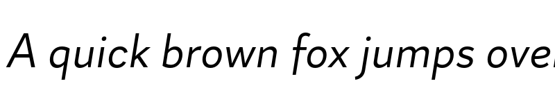 Preview of FONTSPRING DEMO - Magdelin Italic font