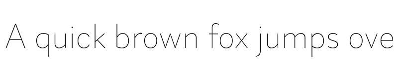 Preview of FONTSPRING DEMO - Magdelin Thin Regular font