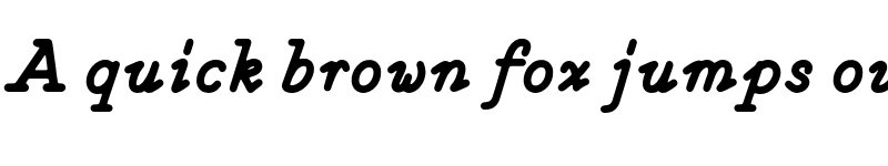 Preview of FONTSPRING DEMO - Magendfret Bold Italic font