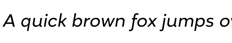 Preview of FONTSPRING DEMO - Magenos Italic font