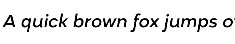 Preview of FONTSPRING DEMO - Magenos Medium Italic font