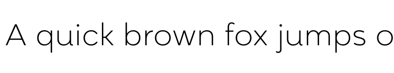 Preview of FONTSPRING DEMO - Magenos Thin Regular font