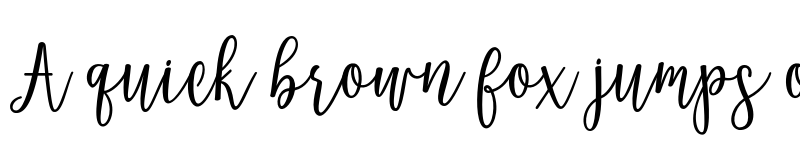 Preview of FONTSPRING DEMO - Magenta Script Regular font