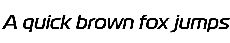 Preview of FONTSPRING DEMO - Magistral Medium Italic Regular font