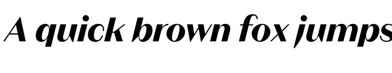 Preview of FONTSPRING DEMO - Magnat Head Bold Italic font