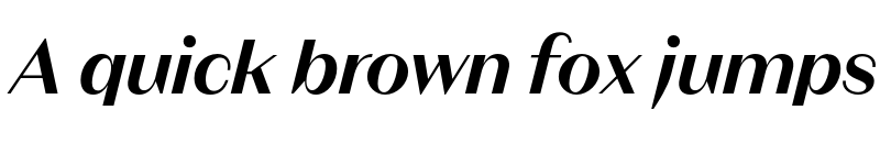 Preview of FONTSPRING DEMO - Magnat Head SemiBold Italic font