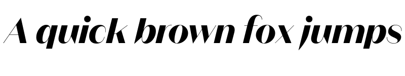 Preview of FONTSPRING DEMO - Magnat Poster Bold Italic font