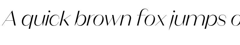 Preview of FONTSPRING DEMO - Magnat Poster Light Italic font