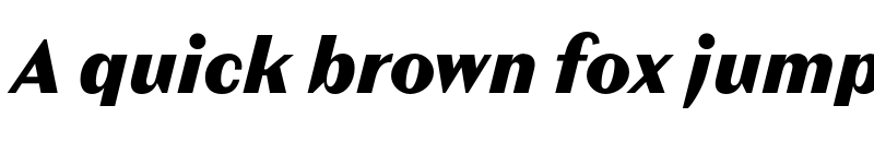 Preview of FONTSPRING DEMO - Magnat Text ExtraBold Italic font