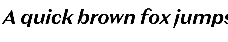 Preview of FONTSPRING DEMO - Magnat Text SemiBold Italic font