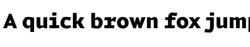 Preview of FONTSPRING DEMO - Magnetic Pro Black Regular font