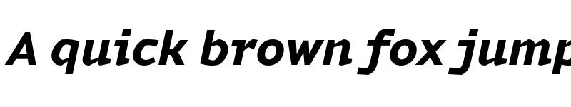 Preview of FONTSPRING DEMO - Magnetic Pro ExtraBold italic Regular font