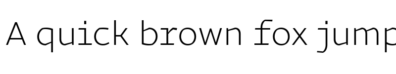 Preview of FONTSPRING DEMO - Magnetic Pro ExtraLight Regular font