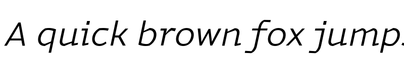 Preview of FONTSPRING DEMO - Magnetic Pro Light italic Regular font