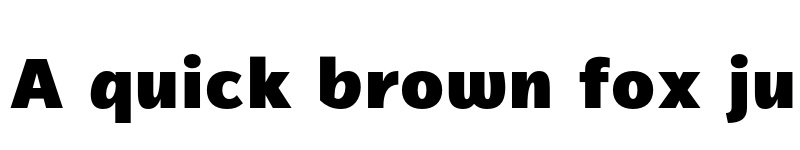 Preview of FONTSPRING DEMO - Magnum Sans Pro Alfa Black Regular font