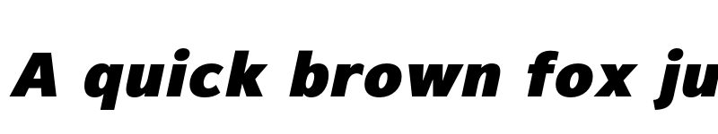 Preview of FONTSPRING DEMO - Magnum Sans Pro Black Obliq Italic font