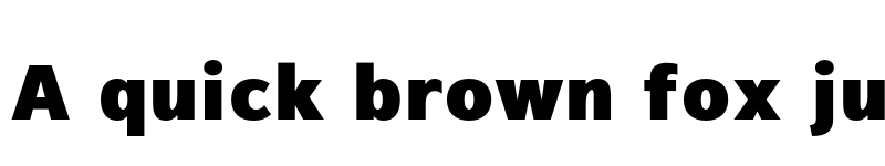 Preview of FONTSPRING DEMO - Magnum Sans Pro Black Regular font