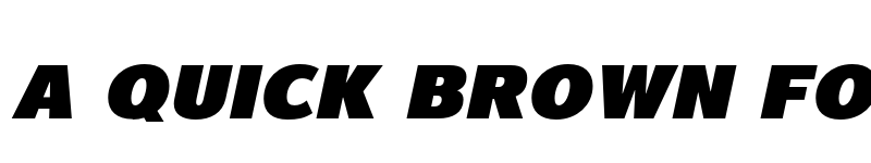 Preview of FONTSPRING DEMO - Magnum Sans Pro Ex Blck Ital Italic font